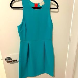 Everly Teal Cocktail Dress